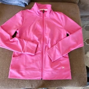 Zip up long sleeve coverup